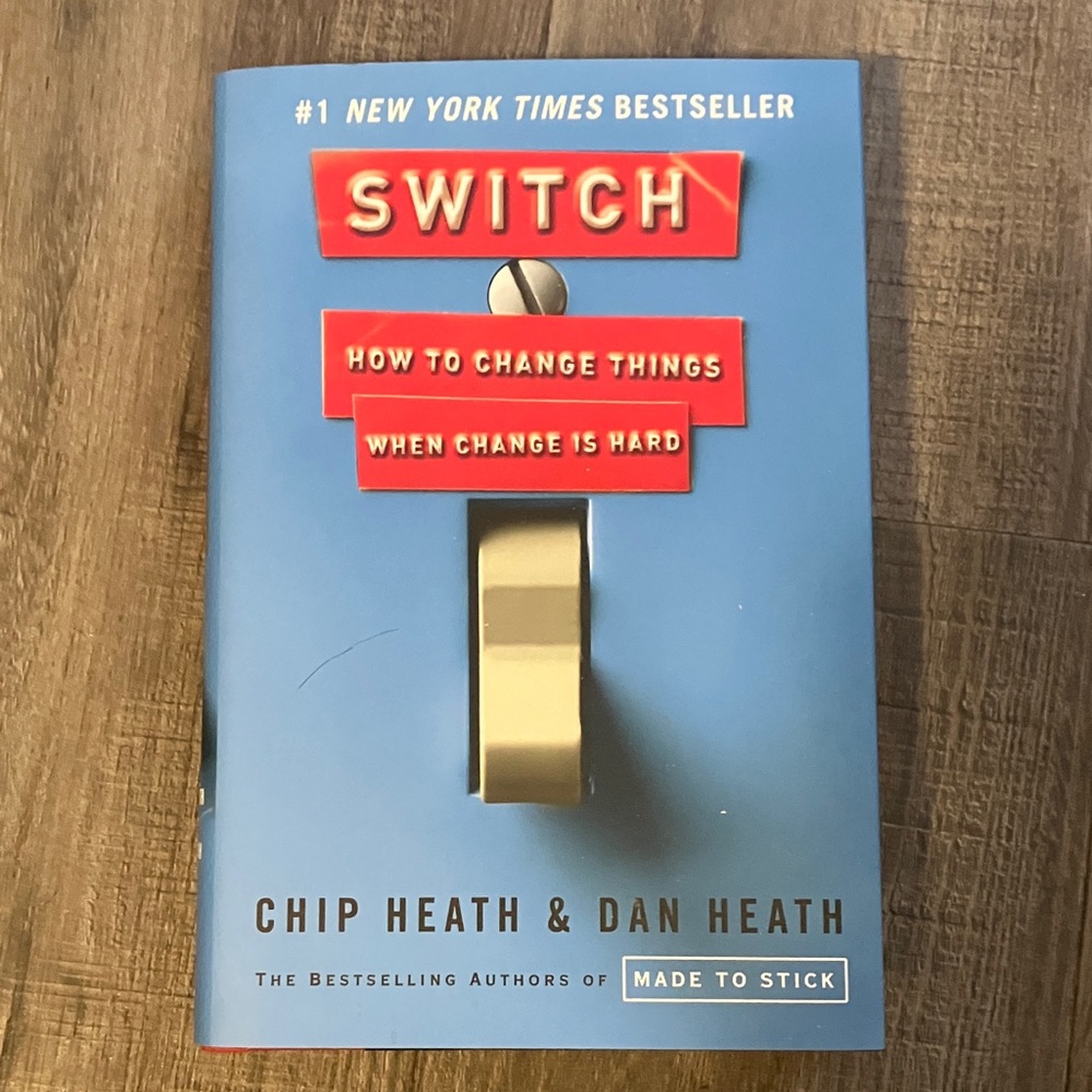 Switch Book by Chip Heath & Dan Heath